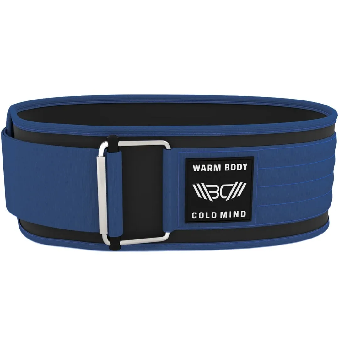 4" Nylon Weightlifting Belt Navy